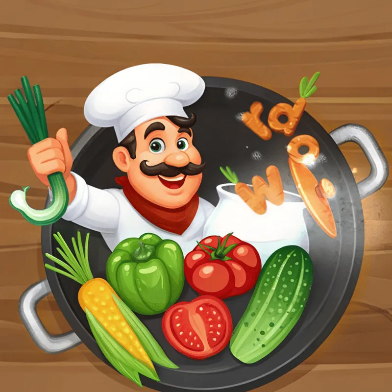 Cooking Letters - Word Search
