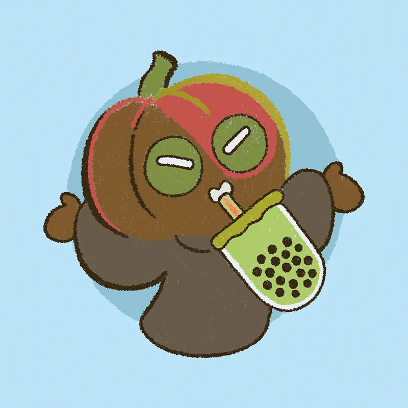 Doodle Boba Bubble Tea.