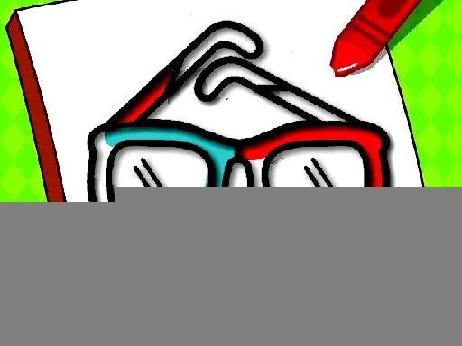Easy Kids Coloring Glasses