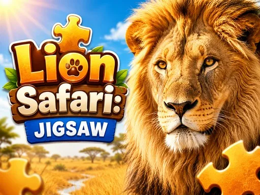 Lion Safari: Jigsaw Puzzles