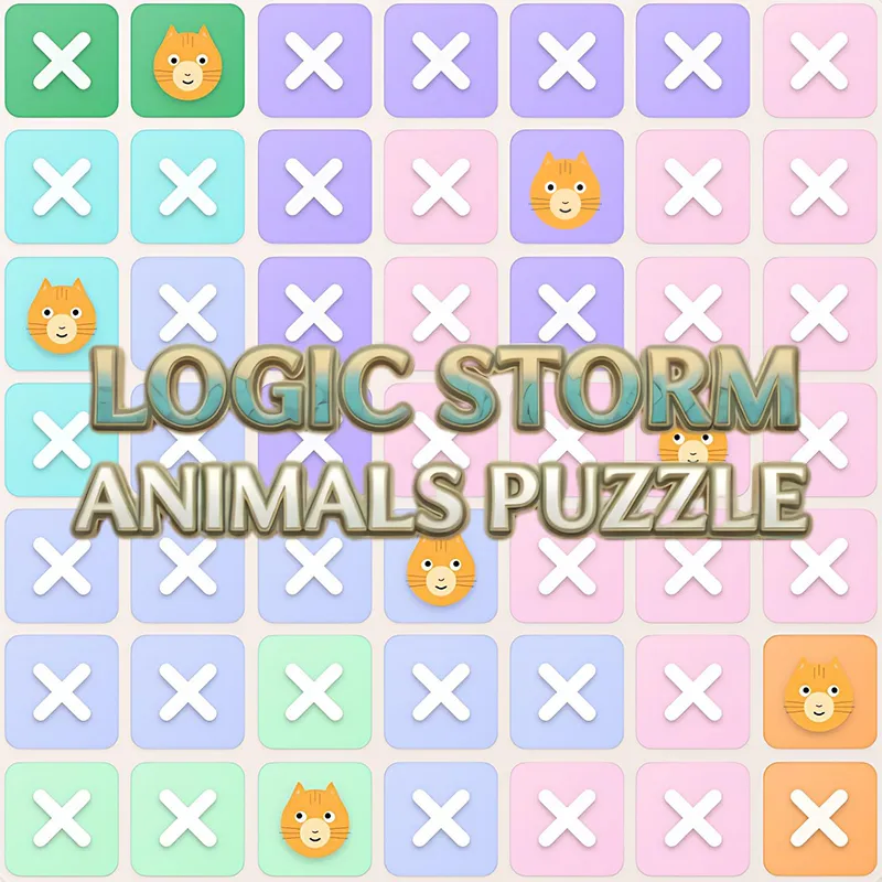 Logic Storm: Animals Puzzle