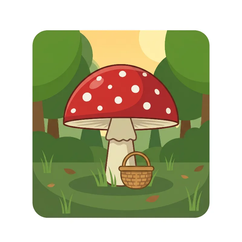 Mushroom Hunting: Forest Search