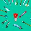 Red Sprunki with a Sword