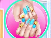 Royal Theme Nail Art DIY