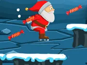 Santa on skates