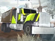 Truck Driver Snowy Roads