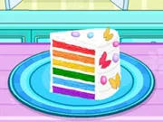 VINCY COOKING RAINBOW BIRTHDAY CAKE