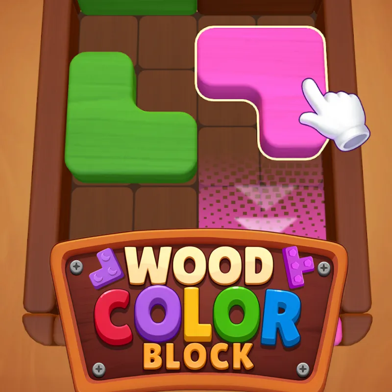 Wood Color Block